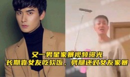 爆料男明星家暴视频,男星家暴视频曝光，真相令人震惊